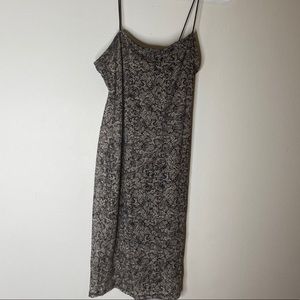 F21 Mini Snakeskin dress